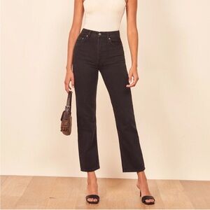 Reformation Cynthia Straight Leg Jeans
